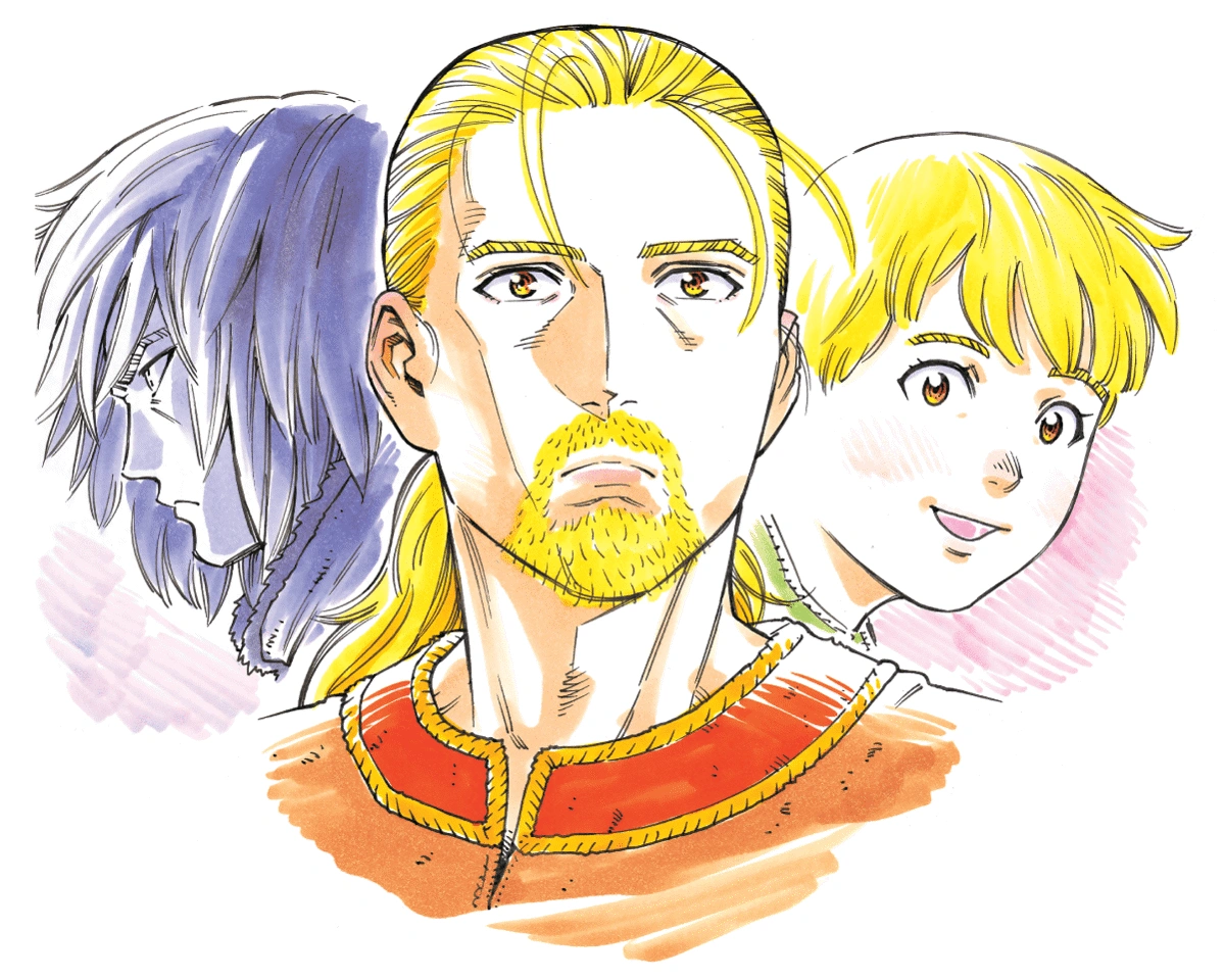 Иллюстрация&nbsp;Макото Юкимуры на Comic-Con в Сан-Диего 2023