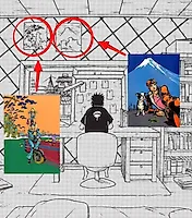 Обито из Наруто фанат ДжоДжо