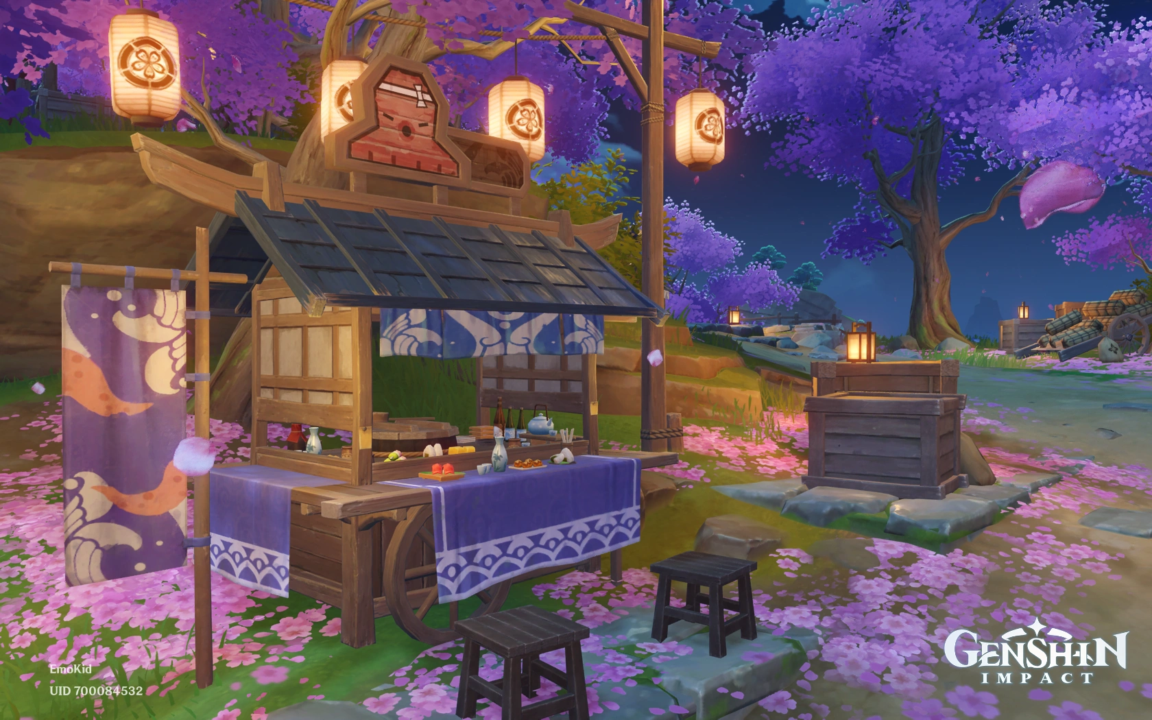 Небольшой островок Амаканэ с духом японских фестивалей