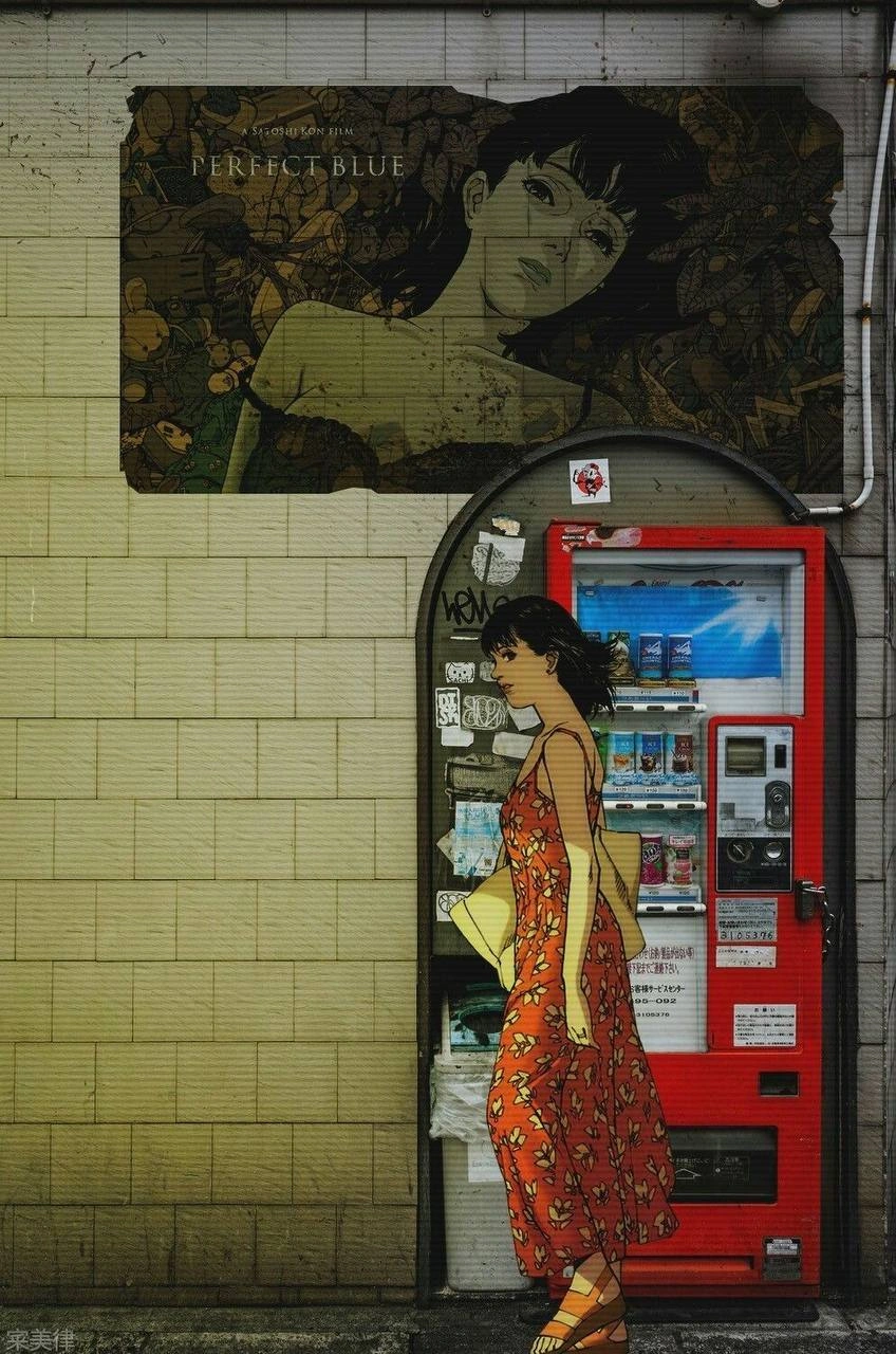 Иллюстрации к фильму «Идеальная грусть» Сатоши Кона 🪞