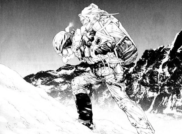 Манга «Скалолаз» (Kokou no Hito) Синъити Сакамото