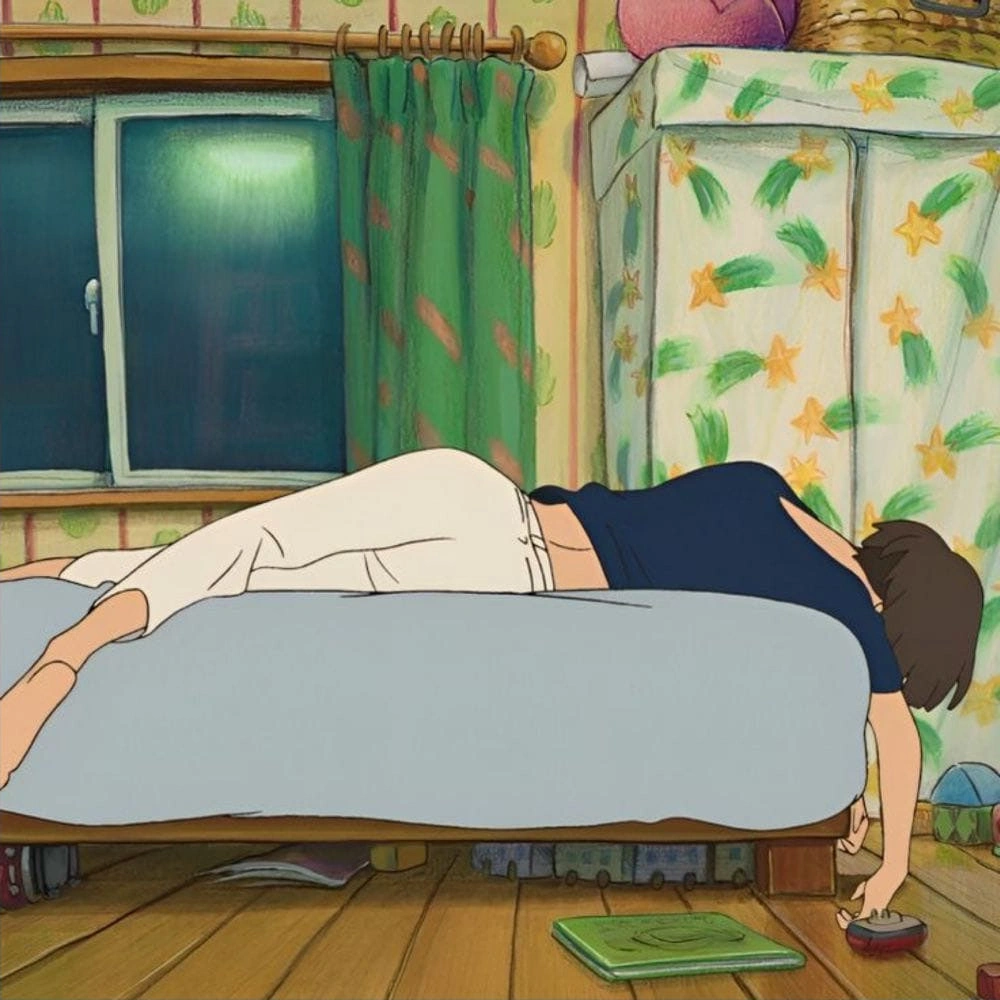 Рыбка Поньо на утёсе