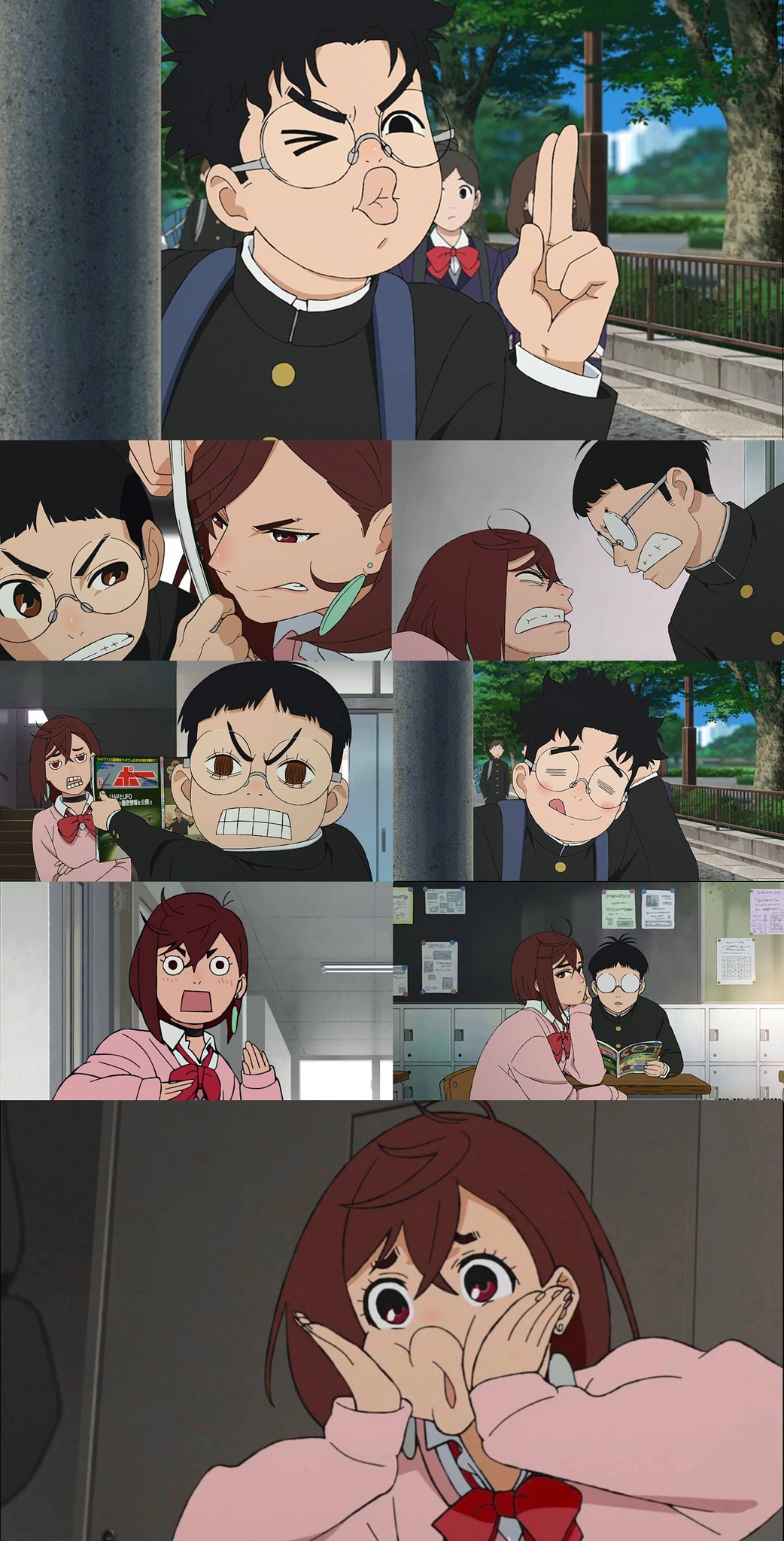 Аясе Момо и Кен Такакура, а.к.а. Окарун из «Дандадан»