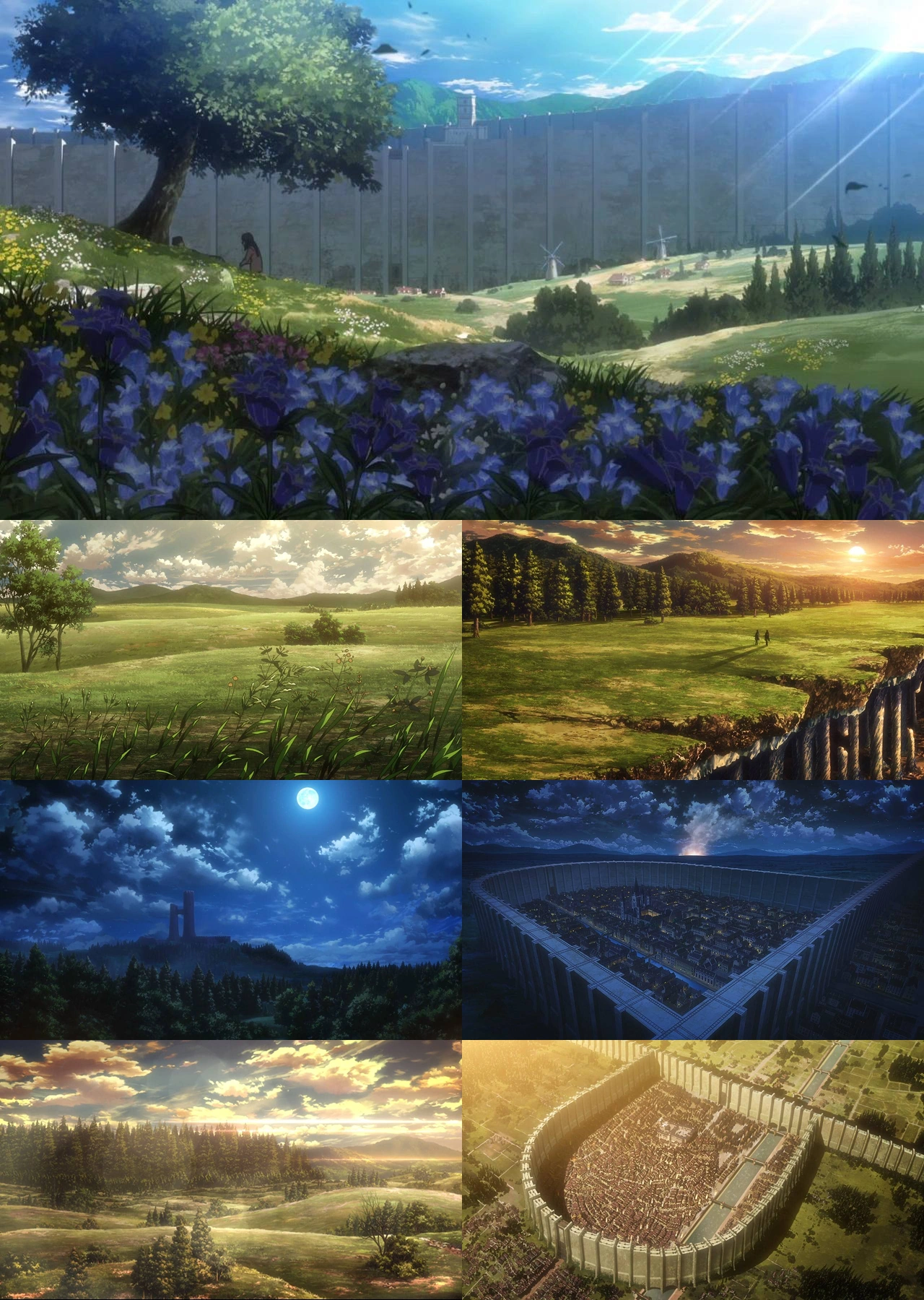 Этот мир стоит того чтобы в нем жить.  Эстетика мира аниме «Атака титанов»