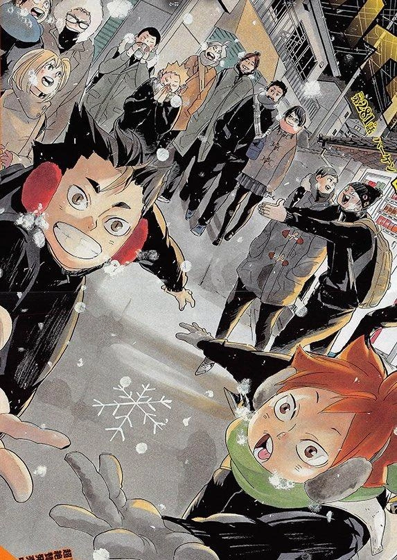 Карасуно из Хайкью и Новый год #1