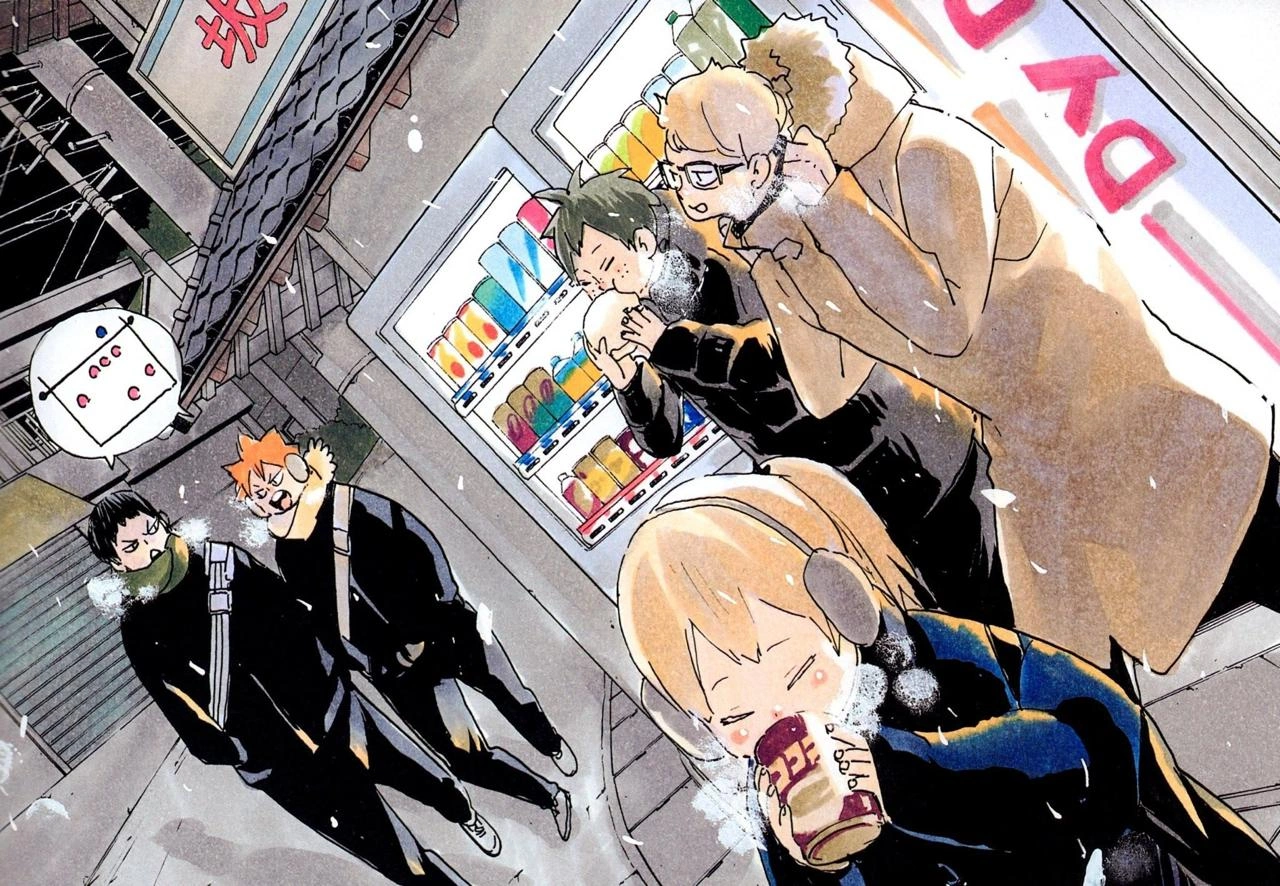 Карасуно из Хайкью и Новый год #2