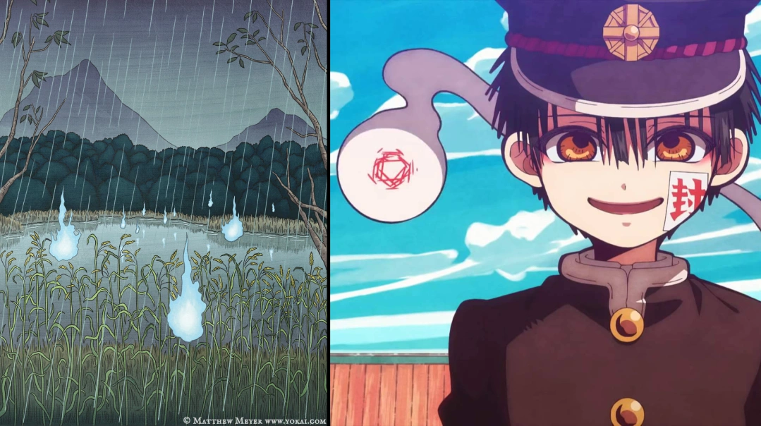 Фамильяры главного героя из аниме «Туалетный мальчик Ханако»