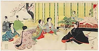 The Wedding of Prince Yoshihito, Son of the Meiji Emperor, 1900 by Nobukazu (1874 - 1944)