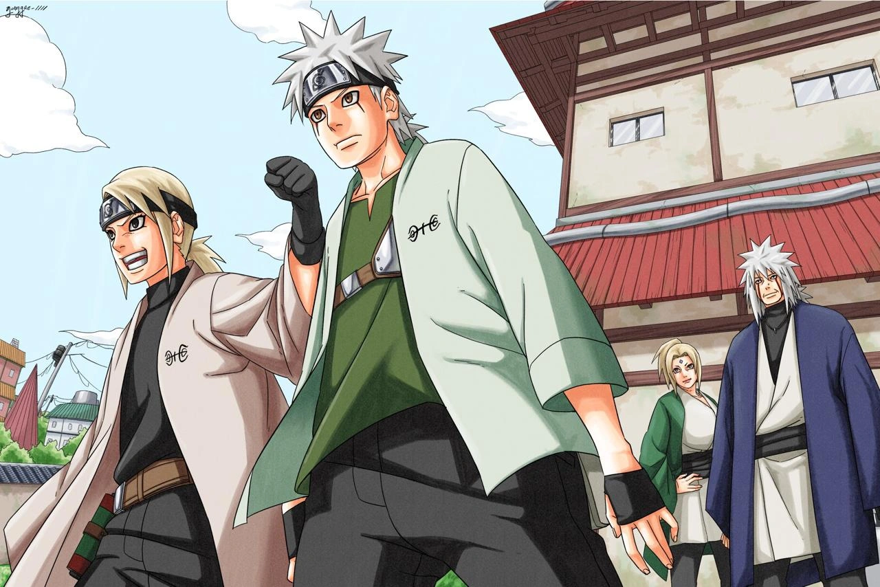 Манга про Цунаде и Джирайи