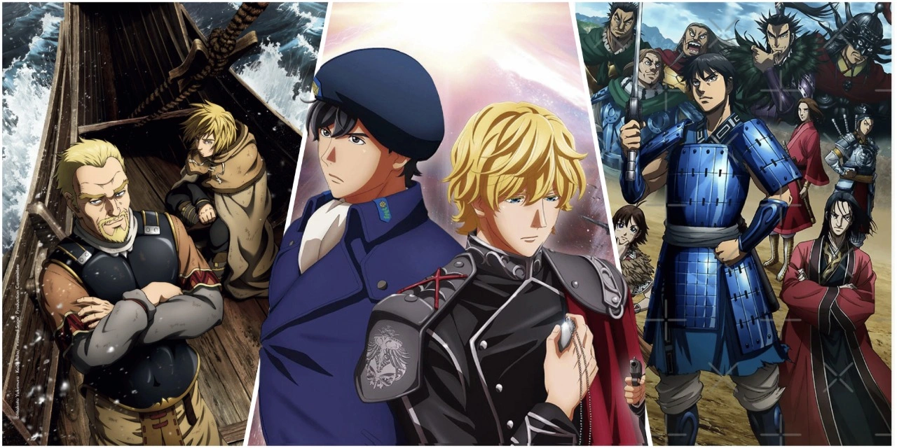 10 лучших военных аниме