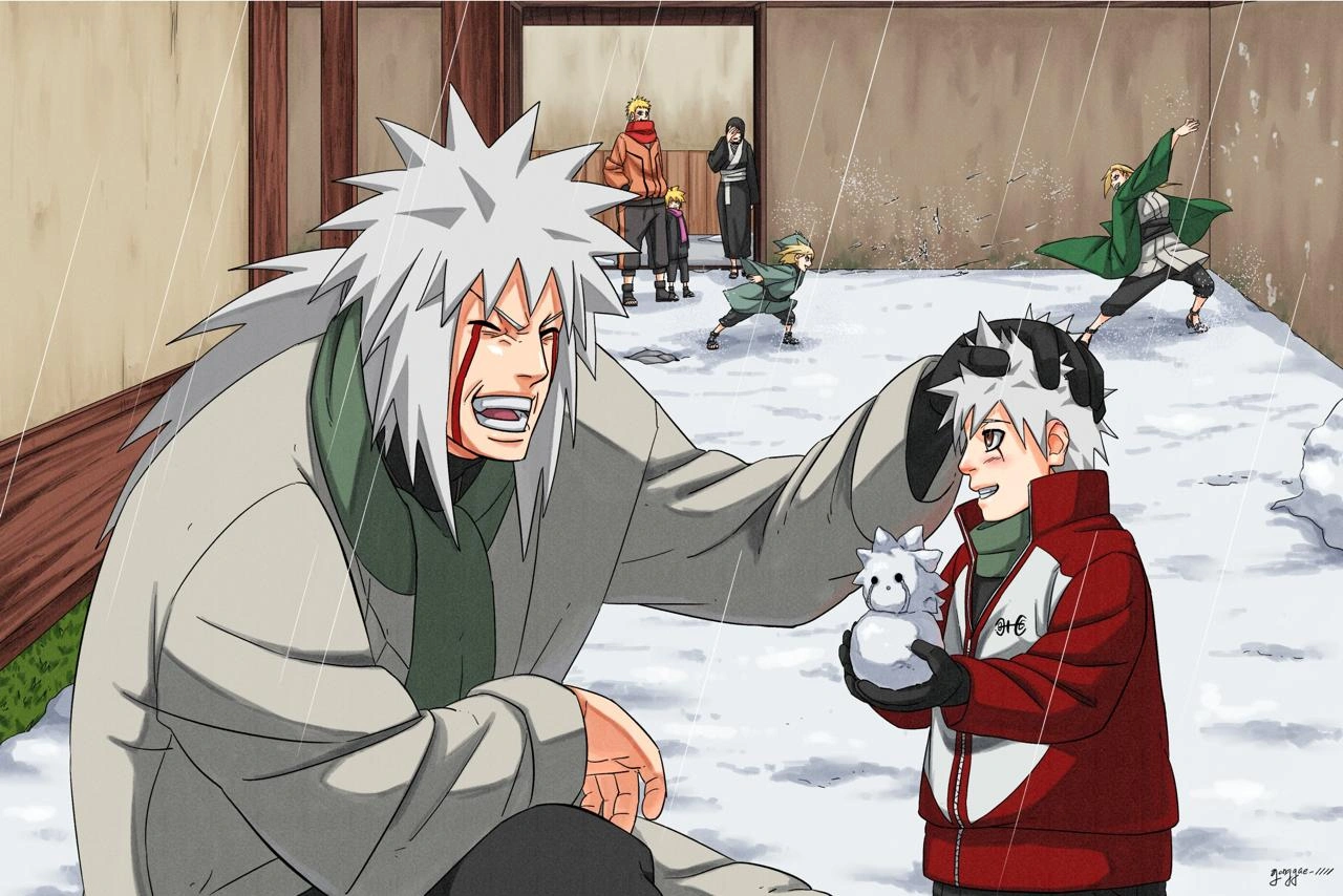 Дети Цунаде и Джирайи