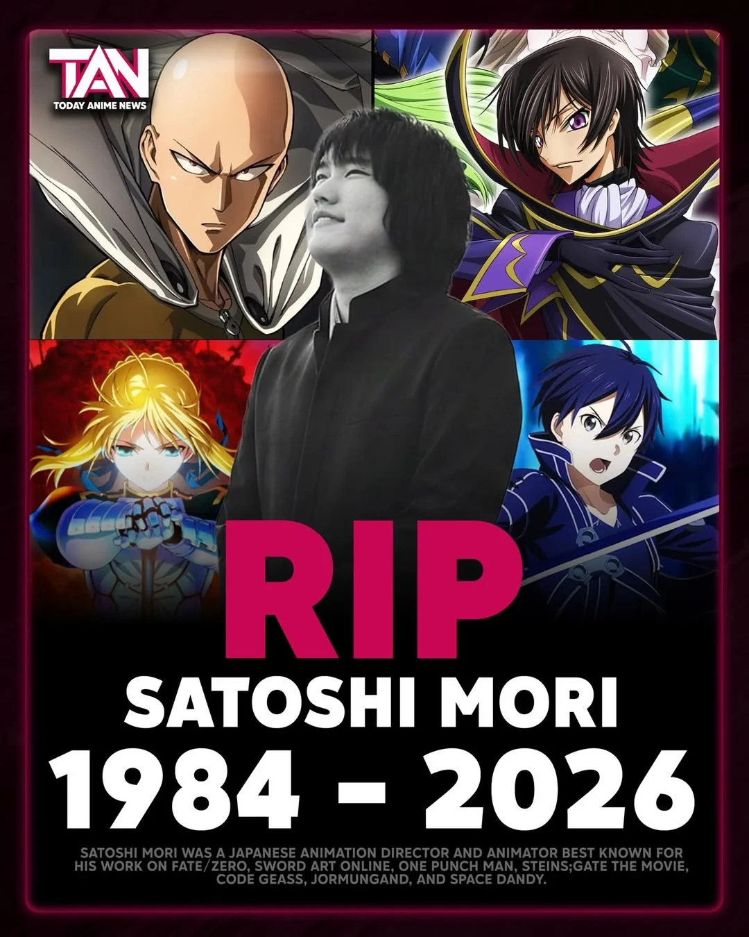 RIP Сатоши Мори 