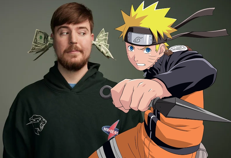 🔥 MrBeast хочет профинансировать ремейк «Наруто»
