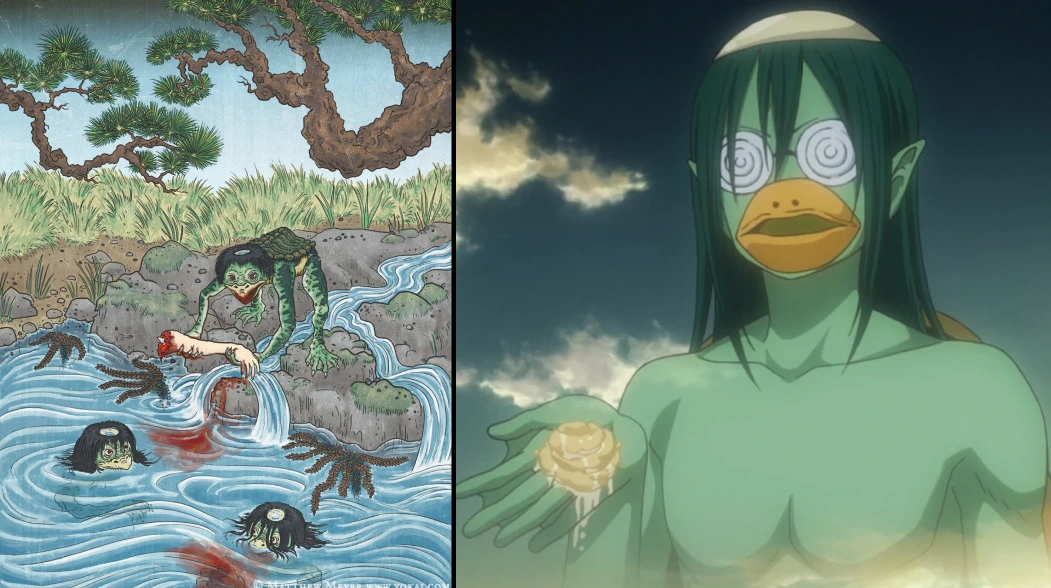 Каппа из аниме «Гинтама»